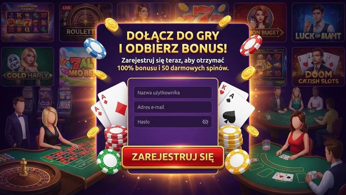 Rejestracja z bonusem